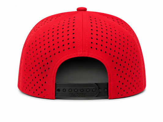 Cardinal Red Embroidered
