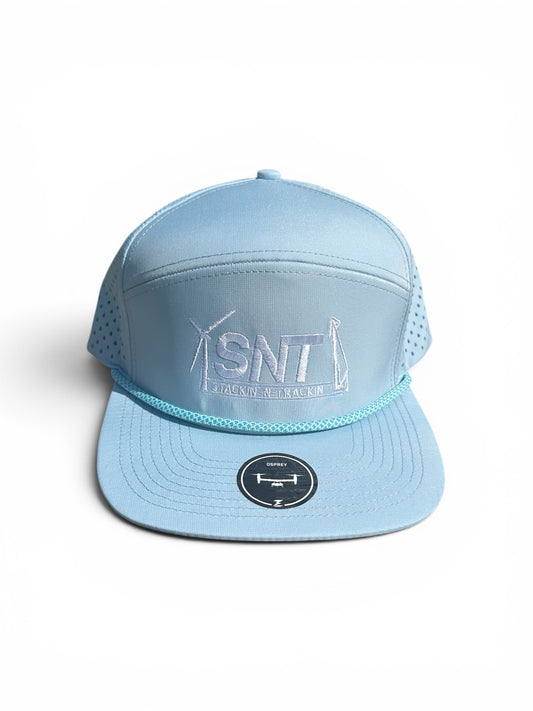 Colombia blue-blue/white rope Embroidered
