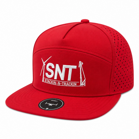 Cardinal Red Embroidered