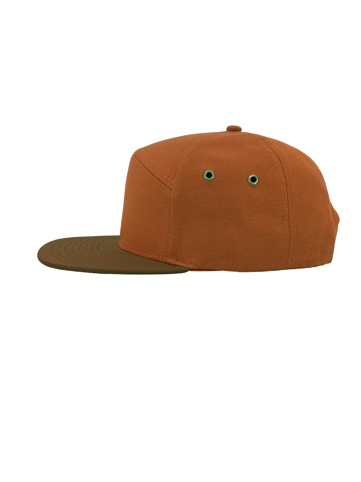 Burnt Orange - Brown Bill Leather Patch